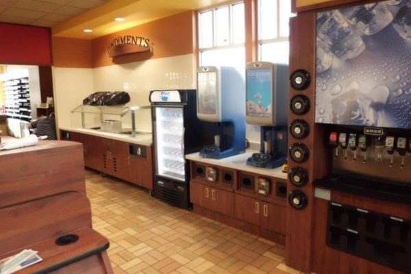 Essence Modular Cold Food Counter: Wall Unit